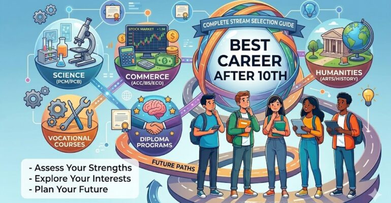 Best Career After 10th Complete Stream Selection Guide