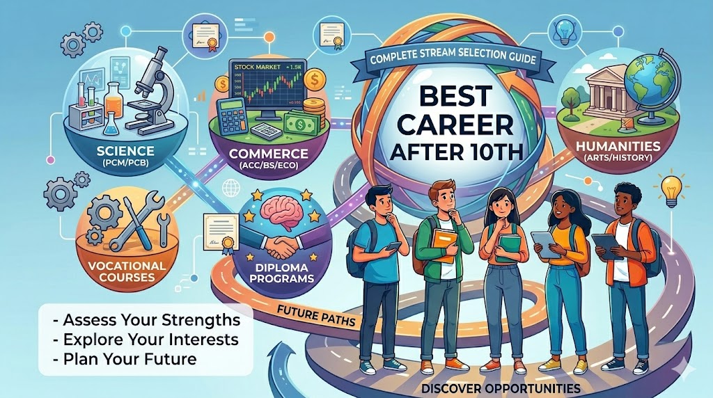 Best Career After 10th Complete Stream Selection Guide